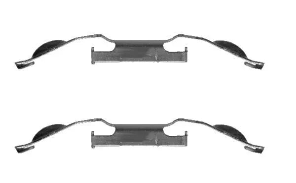 Textar Brake Caliper Accessory Fitting Kit Full Set Front Axle 82039300 - image 3