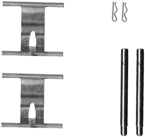 Textar Brake Pad Accessory Fitiing Kit Full Set Front Or Rear Axle 82076600 - image 2
