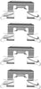 Textar Brake Pad Accessory Fitiing Kit Full Set Front Axle 82512900 thumbnail