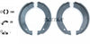 Textar Parking Brake Shoes Set Of 4 Fits Rear Axle 91033400 thumbnail