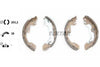 Textar Brake Shoes Full Set Of 4 Rear With Handbrake Lever 91052500 thumbnail