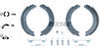 Textar Parking Brake Shoes Set Of 4 Fits Rear Axle 91057100 thumbnail
