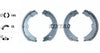 Textar Parking Brake Shoes Set Of 4 Fits Rear Axle 91058900 thumbnail