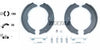 Textar Parking Brake Shoes Set Of 4 Fits Rear Axle 91061900 thumbnail