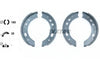 Textar Parking Brake Shoes Set Of 4 Fits Rear Axle 91063500 thumbnail