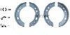 Textar Parking Brake Shoes Set Of 4 Fits Rear Axle 91063500 thumbnail