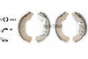 Textar Brake Shoes Full Set Of 4 Rear With Handbrake Lever 91065400 thumbnail