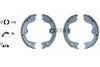 Textar Parking Brake Shoes Set Of 4 Fits Rear Axle 91065900 thumbnail