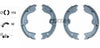 Textar Parking Brake Shoes Set Of 4 Fits Rear Axle 91065900 thumbnail