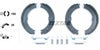 Textar Parking Brake Shoes Set Of 4 Fits Rear Axle 91066800 thumbnail