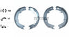 Textar Parking Brake Shoes Set Of 4 Fits Rear Axle 91070300 thumbnail