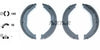 Textar Parking Brake Shoes Set Of 4 Fits Rear Axle 91071700 thumbnail