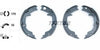 Textar Parking Brake Shoes Set Of 4 Fits Rear Axle 91073400 thumbnail