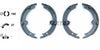 Textar Parking Brake Shoes Set Of 4 Fits Rear Axle 91074000 thumbnail