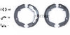 Textar Parking Brake Shoes Set Of 4 Fits Rear Axle 91075400 thumbnail