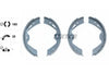 Textar Parking Brake Shoes Set Of 4 Fits Rear Axle 91076700 thumbnail