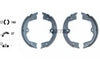 Textar Parking Brake Shoes Set Of 4 Fits Rear Axle 91077700 thumbnail