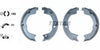 Textar Parking Brake Shoes Set Of 4 Fits Rear Axle 91079600 thumbnail