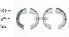 Textar Parking Brake Shoes Set Of 4 Fits Rear Axle 91082600 thumbnail