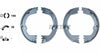 Textar Parking Brake Shoes Set Of 4 Fits Rear Axle 91082700 thumbnail