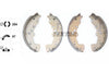 Textar Brake Shoes Full Set Of 4 Rear Without Handbrake Lever 91083600 thumbnail