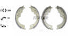Textar Brake Shoes Full Set Of 4 Rear Without Handbrake Lever 91083700 thumbnail