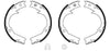 Textar Parking Brake Shoes Set Of 4 Fits Rear Axle 91087400 thumbnail