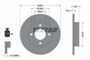 Textar Rear Brake Disc Solid 92026300 245mm thumbnail
