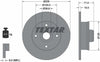 Textar Rear Brake Disc Pro Solid 92041803 226mm thumbnail