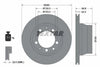 Textar Rear Brake Disc Vented 92052400 299mm thumbnail
