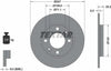 Textar Rear Brake Disc Pro Solid 92055003 247mm thumbnail