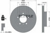 Textar Front Coated High-Carbon Brake Disc Pro+ Vented 92055605 286mm thumbnail