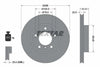 Textar Front Coated High-Carbon Brake Disc Pro+ Vented 92055605 286mm thumbnail