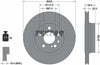 Textar Rear Brake Disc Vented 92056800 300mm thumbnail