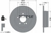 Textar Rear Brake Disc Solid 92058000 278mm thumbnail