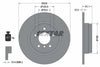 Textar Rear Brake Disc Solid 92058400 324mm thumbnail