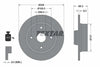 Textar Rear Brake Disc Solid 92066100 228mm thumbnail