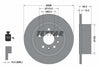 Textar Rear Brake Disc Pro Solid 92067003 286mm thumbnail