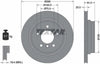 Textar Rear Brake Disc Pro Vented 92075103 298mm thumbnail