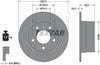 Textar Rear Brake Disc Pro Solid 92076703 272mm thumbnail