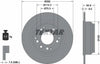 Textar Rear Brake Disc Solid 92078400 282mm thumbnail