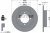 Textar Rear Brake Disc Pro Solid 92083003 260mm thumbnail