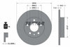 Textar Rear Brake Disc Pro Solid 92083303 240mm thumbnail