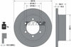 Textar Rear Brake Disc Solid 92093100 315mm thumbnail