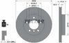 Textar Front Coated High-Carbon Brake Disc Pro+ Vented 92097205 300mm thumbnail