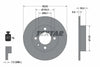 Textar Rear Brake Disc Pro Solid 92098203 232mm thumbnail