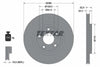Textar Rear Brake Disc Vented 92099100 288mm thumbnail