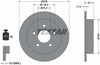 Textar Rear Brake Disc Solid 92099800 278mm thumbnail