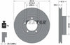 Textar Front Coated High-Carbon Brake Disc Pro+ Perforated Vented 92099907 318mm thumbnail