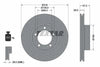 Textar Front Coated High-Carbon Brake Disc Pro+ Perforated Vented 92099907 318mm thumbnail